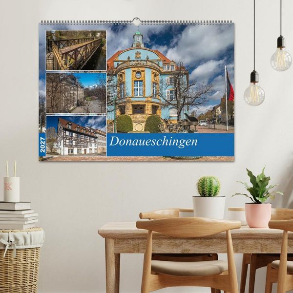 Produktbild: Donaueschingen (Wandkalender 2027 DIN A2 quer), CALVENDO Monatskalender