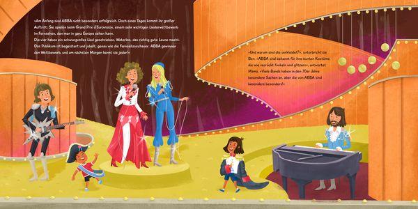 Produktbild: Ella & Ben und ABBA &ndash; Von Glitzerkost&uuml;men, Superhits und jeder Menge Mamma Mia