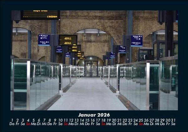 Produktbild: Londons sch&ouml;nste Seiten 2026 Fotokalender DIN A5