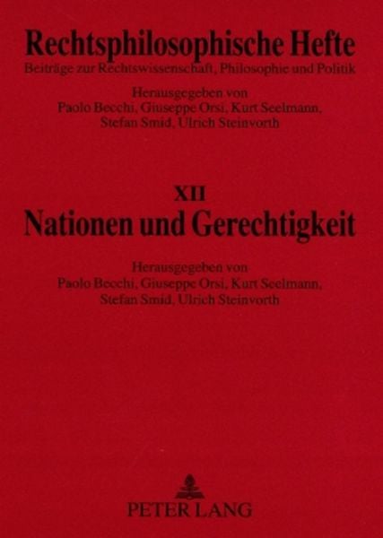 Produktbild: Nationen und Gerechtigkeit
