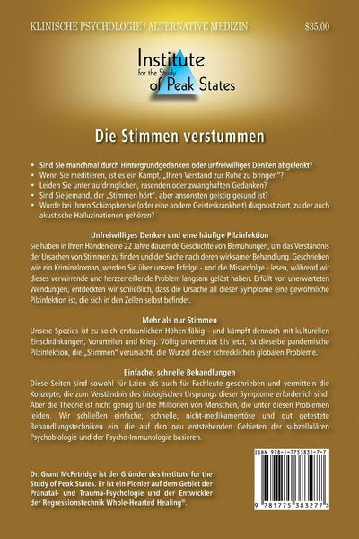 Produktbild: Die Stimmen verstummen