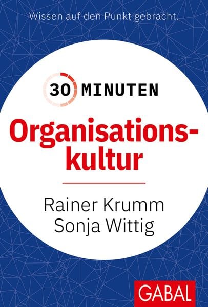 Produktbild: 30 Minuten Organisationskultur