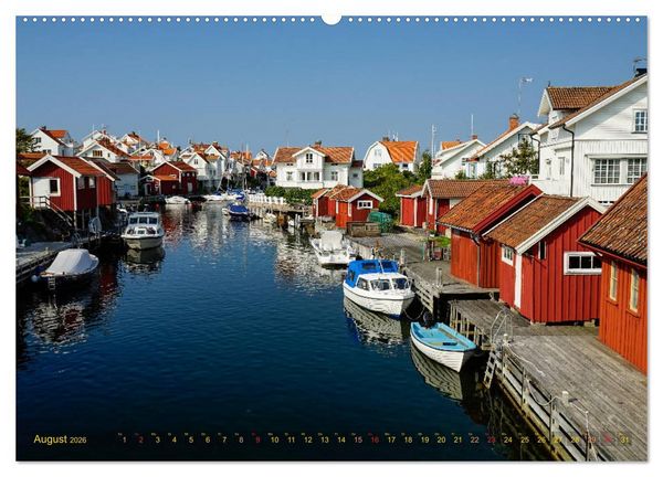 Produktbild: Westschweden - Flair einer K&uuml;ste in Licht und Farben (hochwertiger Premium Wandkalender 2026 DIN A2 quer), Kunstdruck in Hochglanz