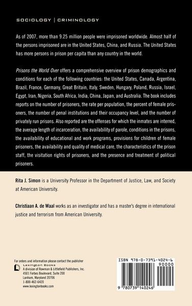 Produktbild: Prisons the World Over