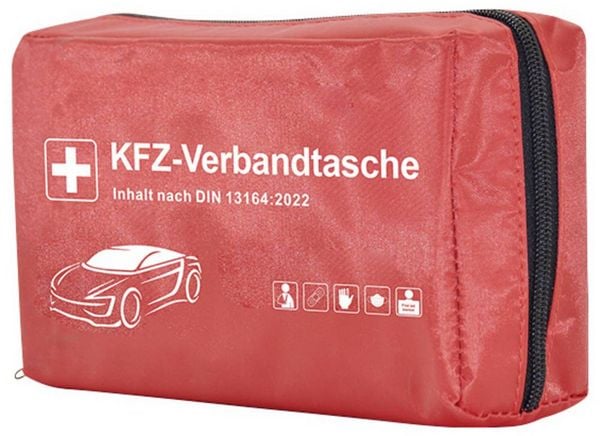 Produktbild: besTreat first aid kit Verbandtasche Bus, Wohnmobile, Pkw, SUV (L x B x H) 130 x 220 x 60 mm EN 14683 DIN 13164 1 St.