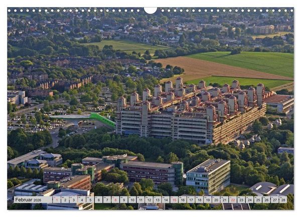 Produktbild: Aachen aus der Luft - Eine Fahrt mit dem Hei&szlig;luftballon (Wandkalender 2026 DIN A3 quer), CALVENDO Monatskalender