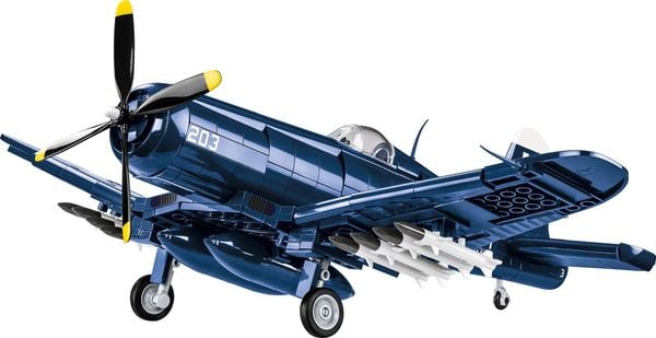 COBI Historical Collection 2417 - F4U-4 Corsair, Kampfflugzeug, Korean War, Bauset