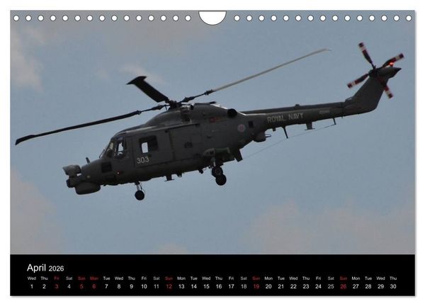 Produktbild: Military Aircraft (Wall Calendar 2026 DIN A4 landscape), CALVENDO 12 Month Wall Calendar