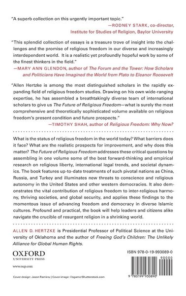 Produktbild: The Future of Religious Freedom
