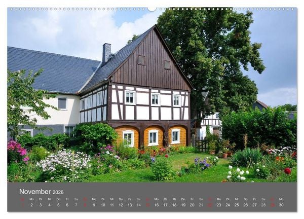 Produktbild: Umgebindeh&auml;user in der Oberlausitz (Wandkalender 2026 DIN A2 quer), CALVENDO Monatskalender
