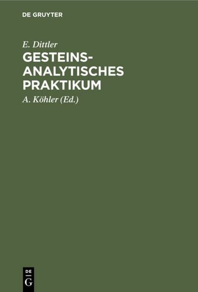 Produktbild: Gesteinsanalytisches Praktikum