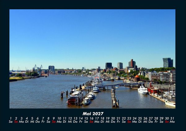 Produktbild: Hamburg 2027 Fotokalender DIN A4