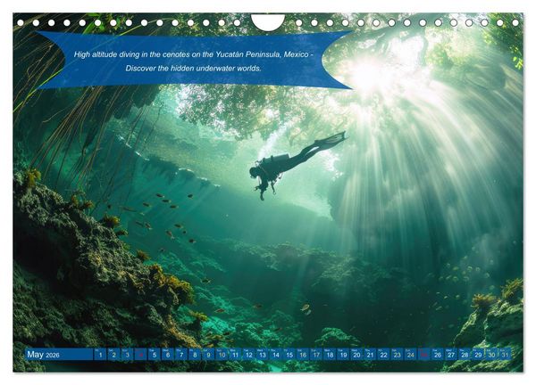 Produktbild: Crazy ideas for adventure enthusiasts (Wall Calendar 2026 DIN A4 landscape), CALVENDO 12 Month Wall Calendar