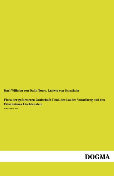 Produktbild: Flora der gef&uuml;rsteten Grafschaft Tirol, des Landes Vorarlberg und des F&uuml;rstentums Liechtenstein