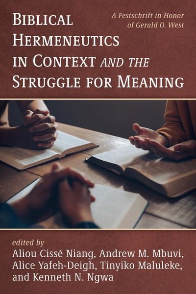 Produktbild: Biblical Hermeneutics in Context and the Struggle for Meaning