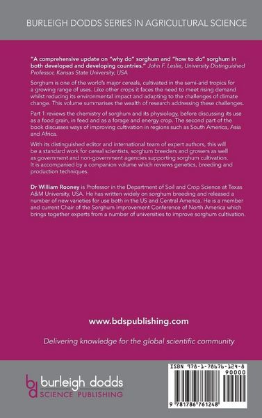 Produktbild: Achieving sustainable cultivation of sorghum Volume 2
