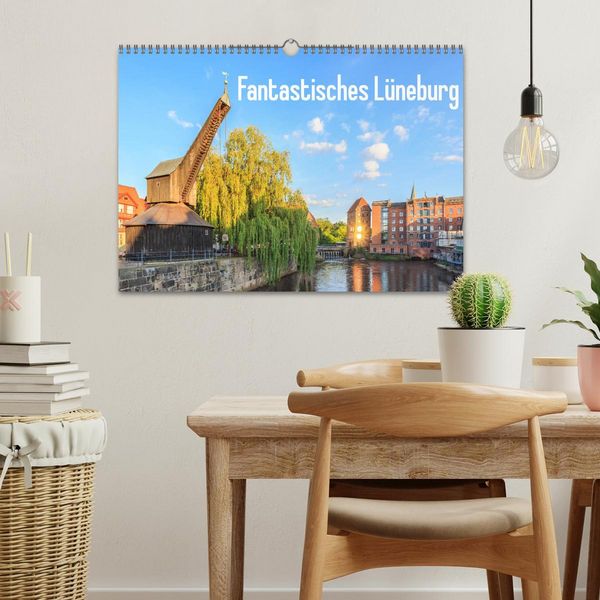 Produktbild: Fantastisches L&uuml;neburg (Wandkalender 2026 DIN A3 quer), CALVENDO Monatskalender