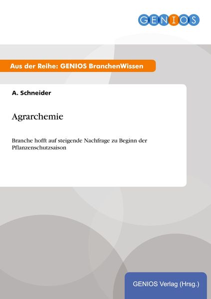 Produktbild: Agrarchemie
