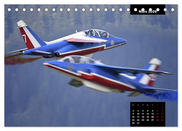 Produktbild: Fl&uuml;gel &uuml;ber den Alpen (Tischkalender 2026 DIN A5 quer), CALVENDO Monatskalender