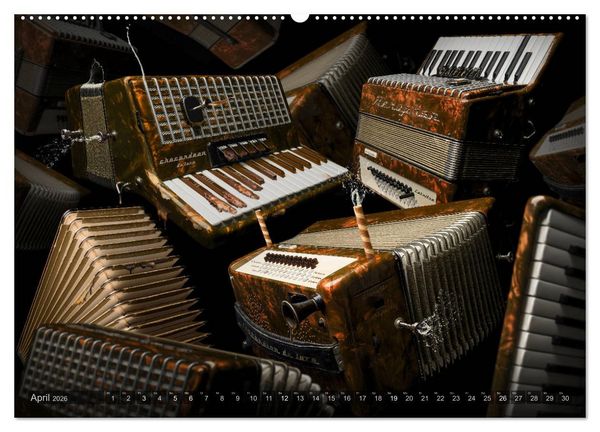 Produktbild: Musica fant&aacute;sia - Die wundersame Welt des Fotok&uuml;nstlers Olaf Bruhn (hochwertiger Premium Wandkalender 2026 DIN A2 quer), Kunstdruck in Hochglanz