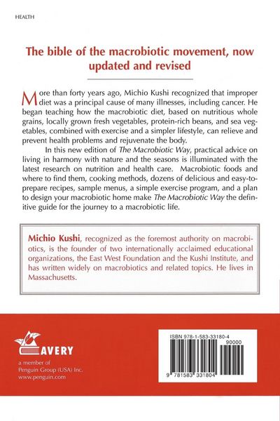 Produktbild: The Macrobiotic Way