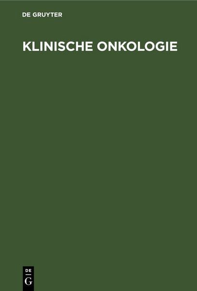 Produktbild: Klinische Onkologie