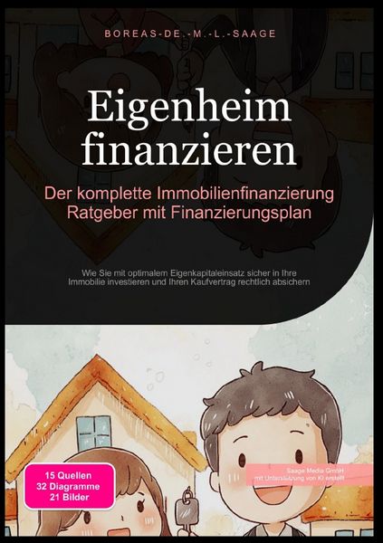 Produktbild: Immobilien (DE) / Eigenheim finanzieren: Der komplette Immobilienfinanzierung Ratgeber mit Finanzierungsplan