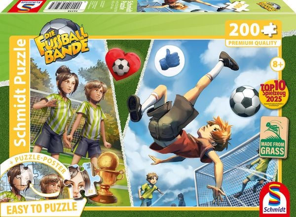 Produktbild: Die Fussballbande, Leons Fallr&uuml;ckzieher, 200 Teile