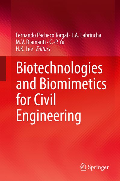 Produktbild: Biotechnologies and Biomimetics for Civil Engineering