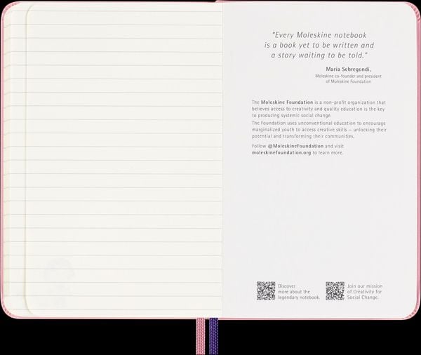 Produktbild: Moleskine Sakura Notizbuch, P/A6, Liniert, Fester Einband