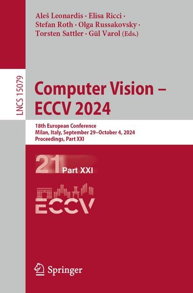 Produktbild: Computer Vision &ndash; ECCV 2024