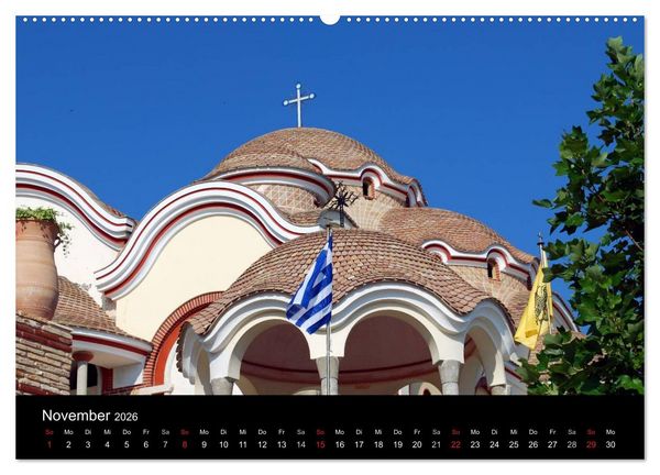 Produktbild: Griechenland - Insel Thassos (Wandkalender 2026 DIN A2 quer), CALVENDO Monatskalender
