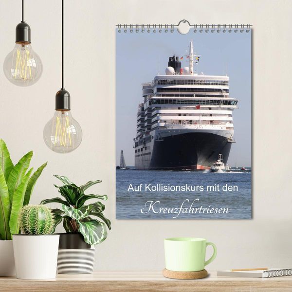 Produktbild: Auf Kollisionskurs mit den Kreuzfahrtriesen (Wandkalender 2026 DIN A4 hoch), CALVENDO Monatskalender