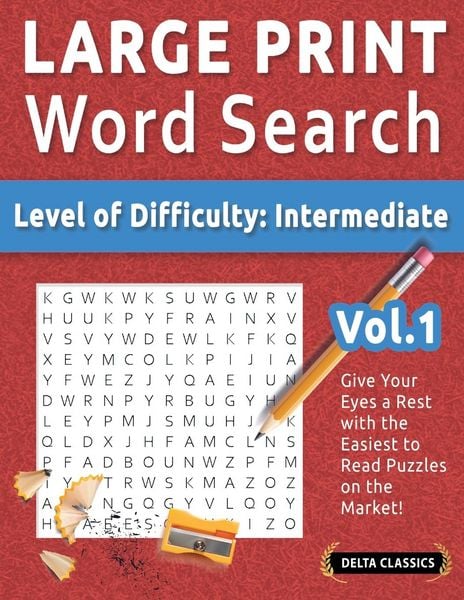 Produktbild: Large Print Word Search - Level Of Difficulty