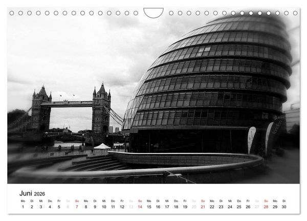 Produktbild: London (Wandkalender 2026 DIN A4 quer), CALVENDO Monatskalender