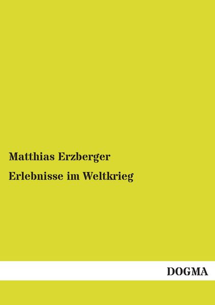 Produktbild: Erlebnisse im Weltkrieg