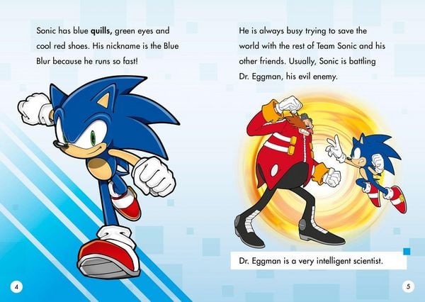 Produktbild: Sonic the Hedgehog Young Readers Level 2: Meet Team Sonic