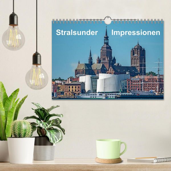 Produktbild: Stralsunder Impressionen (Wandkalender 2026 DIN A4 quer), CALVENDO Monatskalender