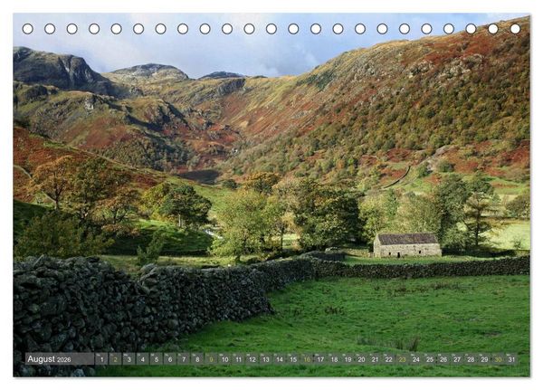 Produktbild: Cumbria (Tischkalender 2026 DIN A5 quer), CALVENDO Monatskalender