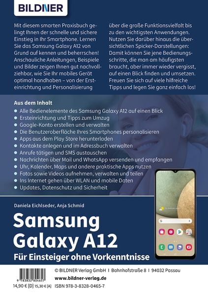Produktbild: Samsung Galaxy A12 - F&uuml;r Einsteiger ohne Vorkenntnisse