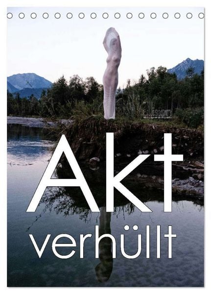 Produktbild: Akt verh&uuml;llt (Tischkalender 2026 DIN A5 hoch), CALVENDO Monatskalender