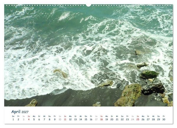 Produktbild: COSTA DEL SOL - Wellenspiel (Wandkalender 2027 DIN A2 quer), CALVENDO Monatskalender