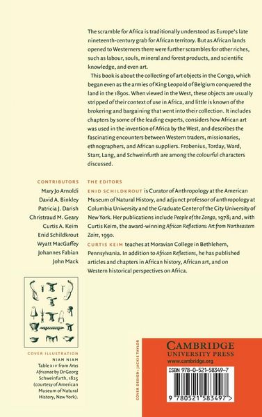 Produktbild: The Scramble for Art in Central Africa