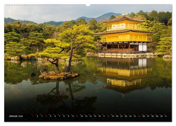 Produktbild: Japan - Schreine, Tempel, Metropolen (Wandkalender 2026 DIN A2 quer), CALVENDO Monatskalender