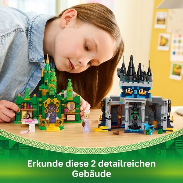 Produktbild: LEGO Wicked 75689 Emerald City & Kiamo Ko Castle, Kinder Spielzeug
