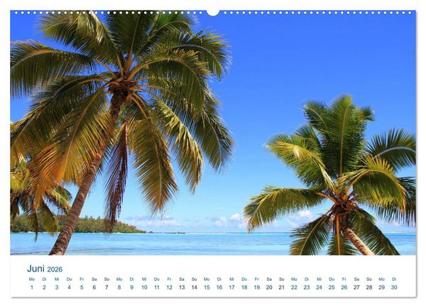 Produktbild: S&uuml;dsee-Insel Mo'orea (Wandkalender 2026 DIN A2 quer), CALVENDO Monatskalender