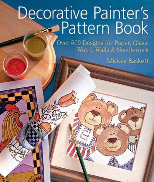 Produktbild: Decorative Painter's Pattern Book: Over 500 Designs for Paper, Glass, Wood, Walls & Needlework
