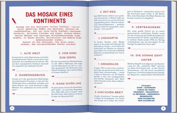 Produktbild: DUMONTs Fantastische R&auml;tselreise Quer durch Europa