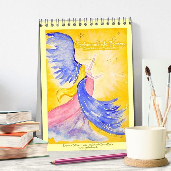Produktbild: Schimmernde Boten (Tischkalender 2027 DIN A5 hoch), CALVENDO Monatskalender