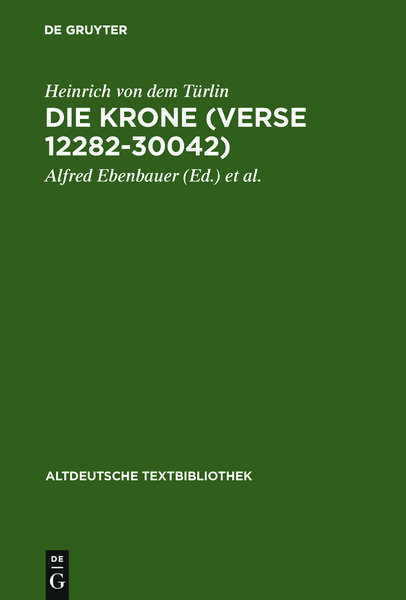 Produktbild: Die Krone (Verse 12282-30042)